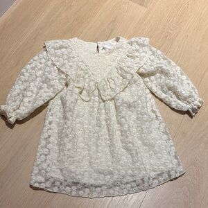 Zara Cream Floral dress